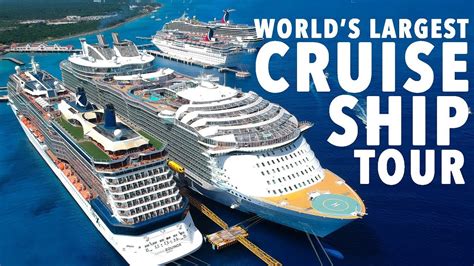 Tour Of The World S Largest Cruise Ship
