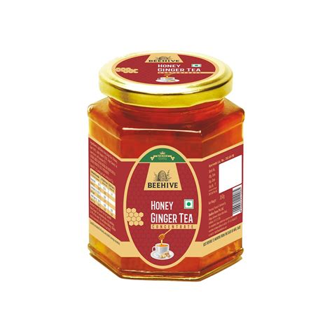 Beehive Honey And Ginger Tea Concentrates 350gm Beehive Honey