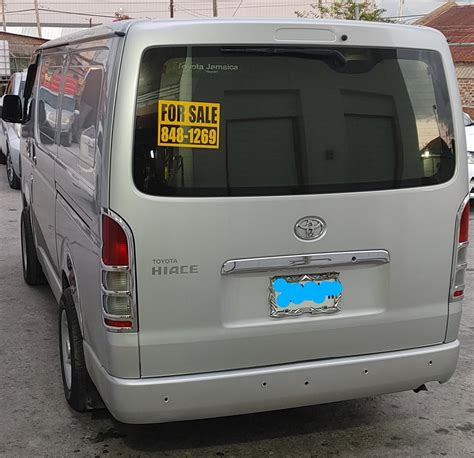 For Sale 2016 Toyota Hiace Black River