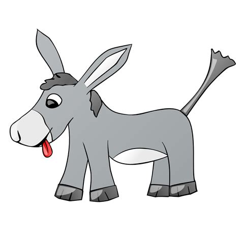 Onlinelabels Clip Art Donkey