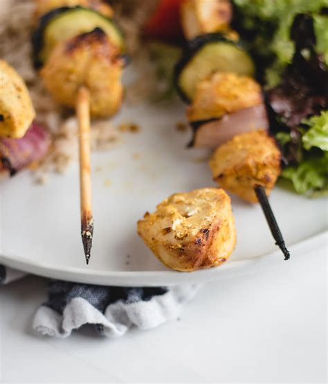 Marinated Chicken Kabobs Feasting Not Fasting