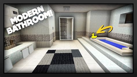 How To Make A Bathroom In Minecraft