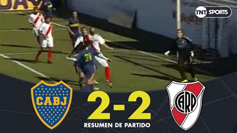 Resumen De Boca Juniors Vs River Plate 2 2 Fecha 11 Torneo De
