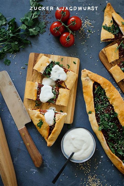 Vegan Pide With Minced Meat Tomatoes Turkish Flatbread Recipe
