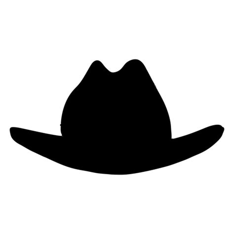 Cowboy Hat Silhouette Vector At Collection Of Cowboy