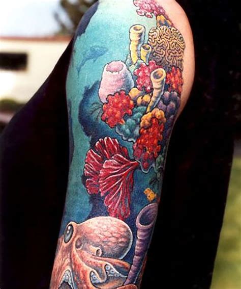 31 Awesome Tattoos Perfect For Anyone Whose Happiest In The Ocean