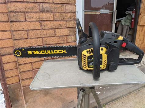 Mcculloch Ms1635 Chainsaw Bid On Estates Auction Services