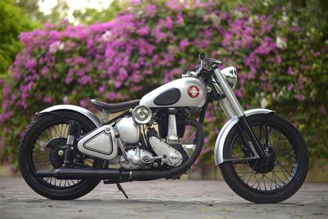 ϟ Hell Kustom ϟ Bsa 350 1947 By Rajputana Custom Motorcycles