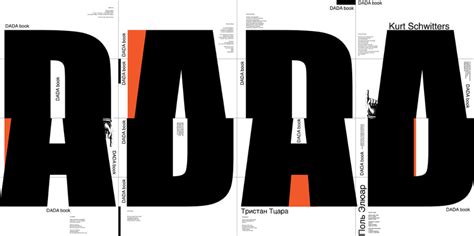 Dada Book On Behance Langage Graphique Design éditorial Lettering