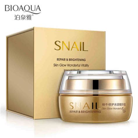 Buy Bioaqua Snail Face Cream Moisturizing Anti
