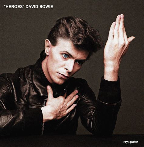 Colorized The Album Cover Of David Bowies Heroes Rcolorization