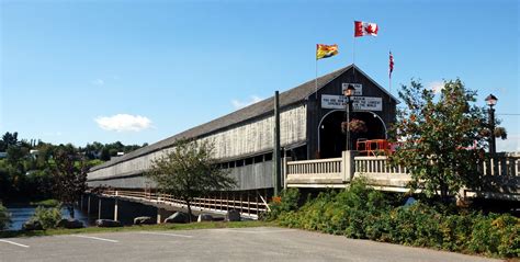 New Brunswick Hartland Bridge New Brunswick Canada Canada