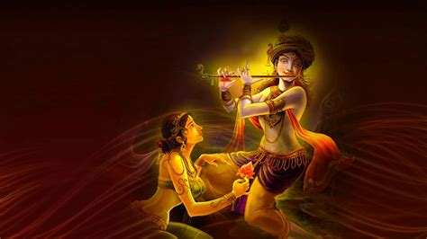 Lord Radha Krishna Illustration Hd Krishna Wallpapers Hd Wallpapers