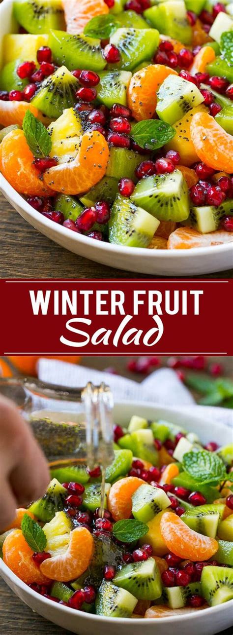 This refreshing fruit salad can be made in advance and won't oxidise and go brown. Winter Fruit Salad Recipe - Home Inspiration and DIY ...