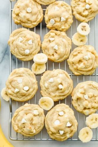 Banana Pudding Cookies With White Chocolate Chips The Recipe Critic