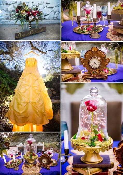 Beauty And The Beast Wedding Inspiration Disney Fairytale Weddings