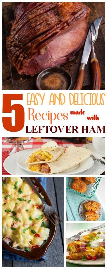 Leftover pork makes a week of delicious recipes if you plan for it. 5 Super Simple Recipes Made With Leftover Ham | Leftover ...