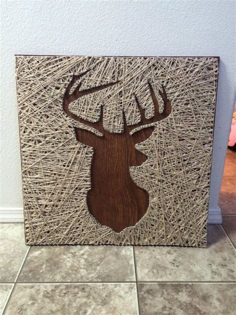 Deer Head String Art By Kstart123 On Etsy Diy