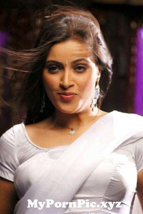 Actress Navneet Kaur Hot Navel Show In White Saree Stills From