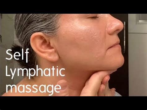 Self Lymphatic Massage Youtube