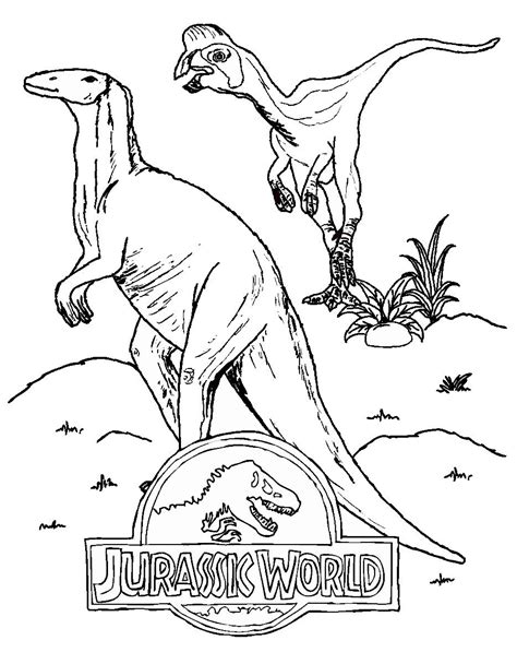 Jurassic World Camp Cretaceous Coloring Page - subeloa11