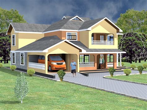 Maisonette House Plans 4 Bedroom In Kenya Hpd Consult