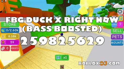 Shop for vinyl, cds and more from fbg duck at the discogs marketplace. FBG DUCK x RIGHT NOW (Bass Boosted) Roblox ID - Roblox ...