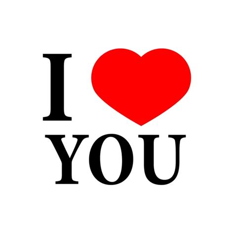 I Love You Stock Vector Image By ©thomaspajot 9305298