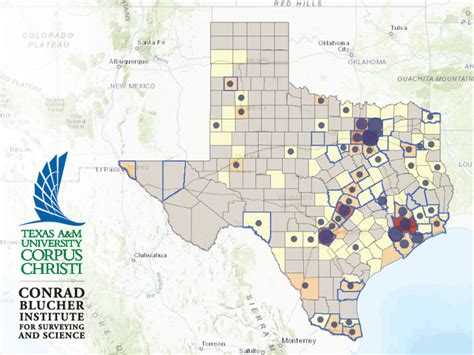 At least 905 people have died and an estimated 16. TAMU-CC Conrad Blucher Institute Maps COVID-19 Spread ...