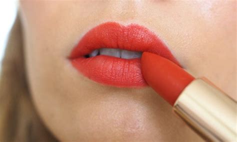 6 X The Perfect Orange Red Lipstick Charlotta Eve