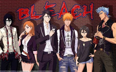 Bleach Characters Anime Show Hd Wallpaper Pxfuel