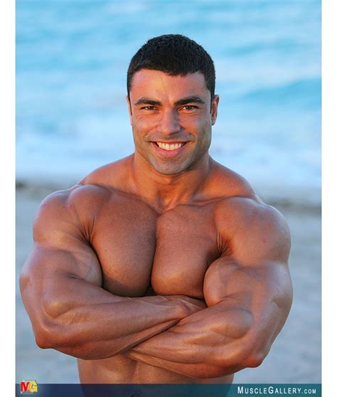 Bodybuilders Sagi Kalev