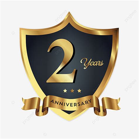 2nd Anniversary Badge Logo Icon 2 Anniversary Badge Icon Png And