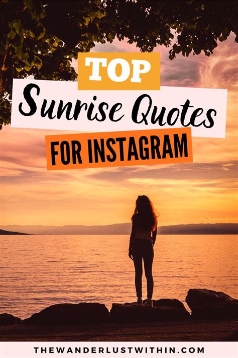 Best Sunrise Captions For Instagram Sunrise Quotes