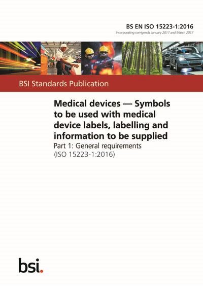 Bs En Iso 15223 12016 Medical Devices Symbols To Be