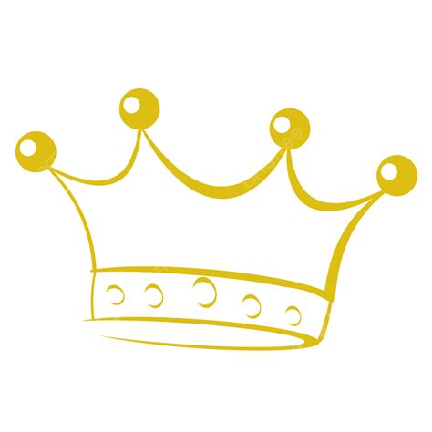вектор золотой эмблемы короны Png коронка Махкота Эмас Королевская