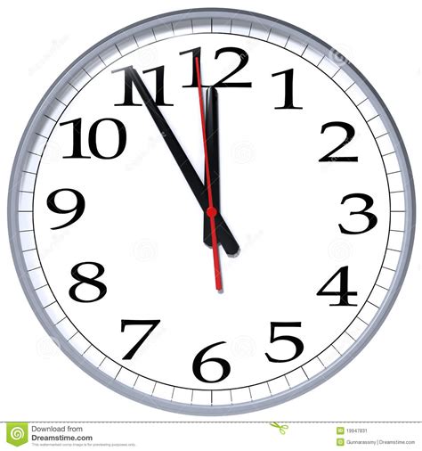Since noon is neither am nor pm, we shouldn't technically call it 12:00 pm, but rather 12. 5 minutes to midnight clipart - Clipground