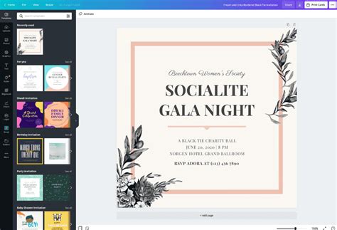 How To Create A Digital Invitation Card Bios Crunch