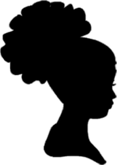 Svg Black Woman Afro Silhouette Png 89 Svg File For D