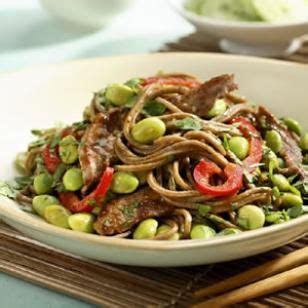 The right food choice for 9. Hoisin Beef & Edamame Noodles | Recipe | Yummies | Edamame noodles, Noodle recipes, Pasta recipes