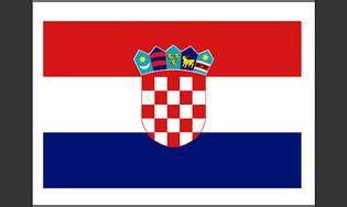 Drapeau croatie / drapeau croate, 100 % polyester, 115 gr/m² couture à double piqûres rabattues hampe en bois gainée en plastique bleu lance plastique teinte bronze. Drapeau Croatie PDF : Télécharger gratuitement la dernière ...