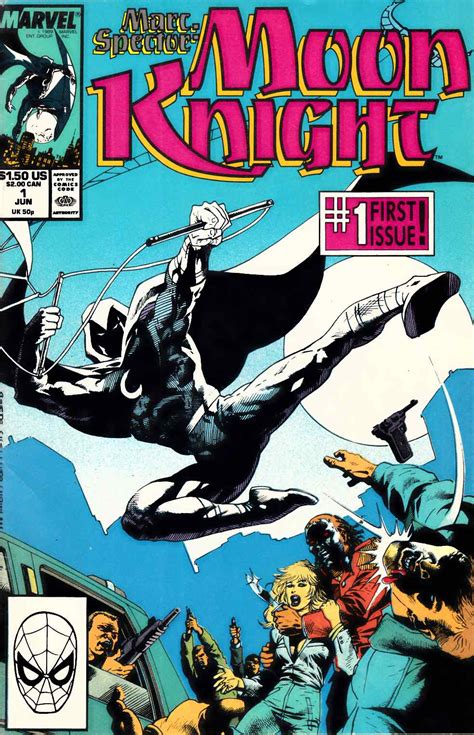 Back Issues Marvel Backissues Marc Spector Moon Knight 1989 Marvel