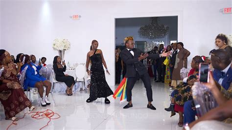 Best Congolese Wedding Entrance Dance Mahombi Cedric And Gina