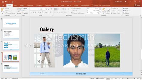 Contoh Ppt Biodata Diri Keren Serdadu Guru