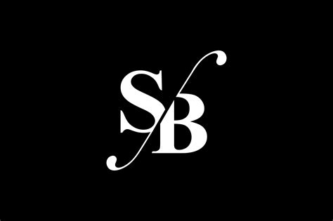 Sb Monogram Logo Design By Vectorseller Logo