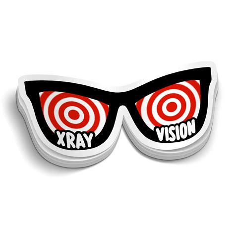 X Ray Vision Rad Sticker