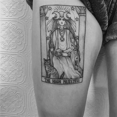 Anka Lavriv Tattoo Brooklyn Tarot Tattoo Esoteric