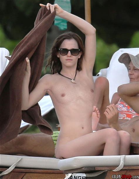 Emma Watson Naked On The Beach Paparazzi Leaked Nude Celebs