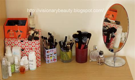 Visionary Beauty The Beauty Spotlight Team Whats On My Dressing Table