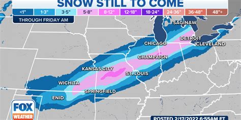 Strong Winter Storm Spreading Heavy Snow Ice Flooding Rain And High